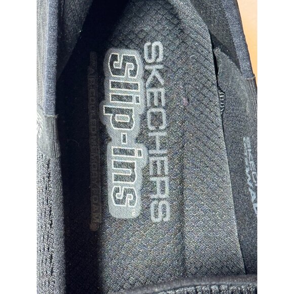 Skechers Go Walk womens shoes Size 10 US Slip-Ins Black Mesh Comfort - Picture 4 of 16